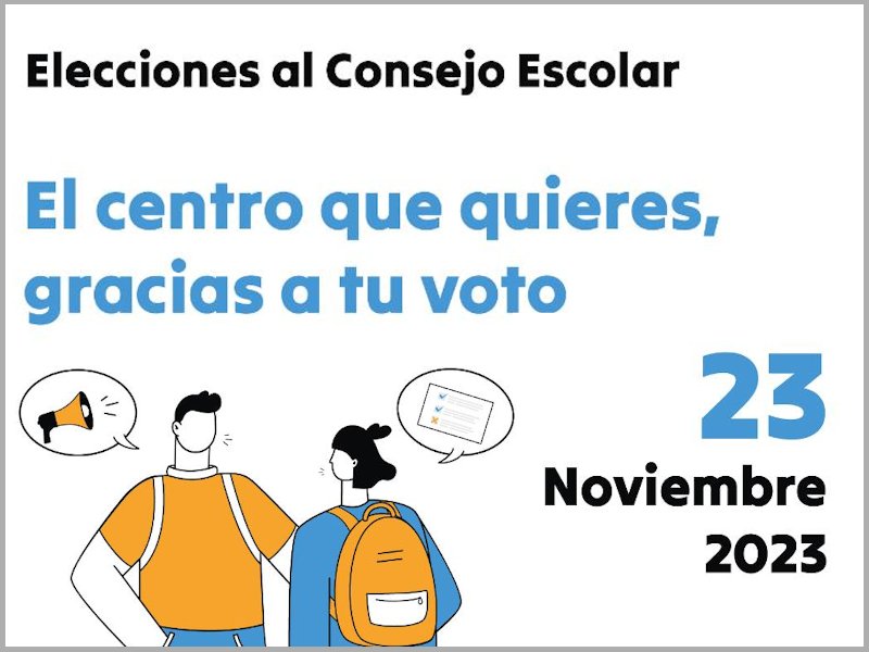 En este momento estás viendo Elecciones al Consejo Escolar 2023