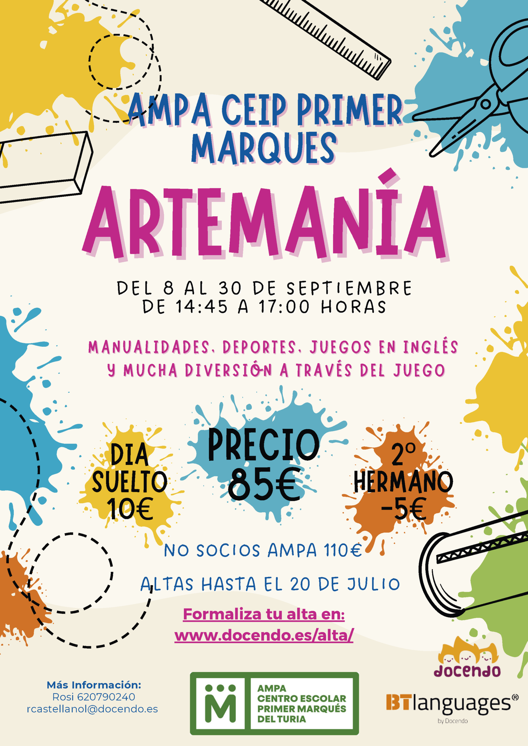 En este momento estás viendo Actividades para las tardes de septiembre 2025