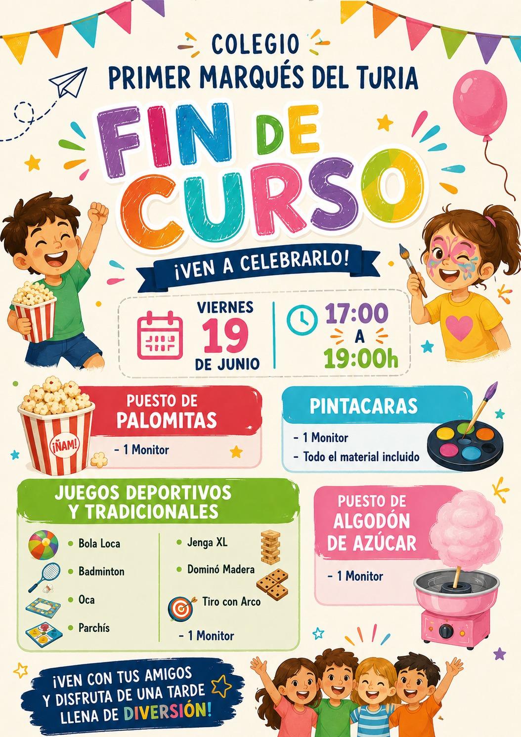 En este momento estás viendo FIESTA FIN DE CURSO 2026