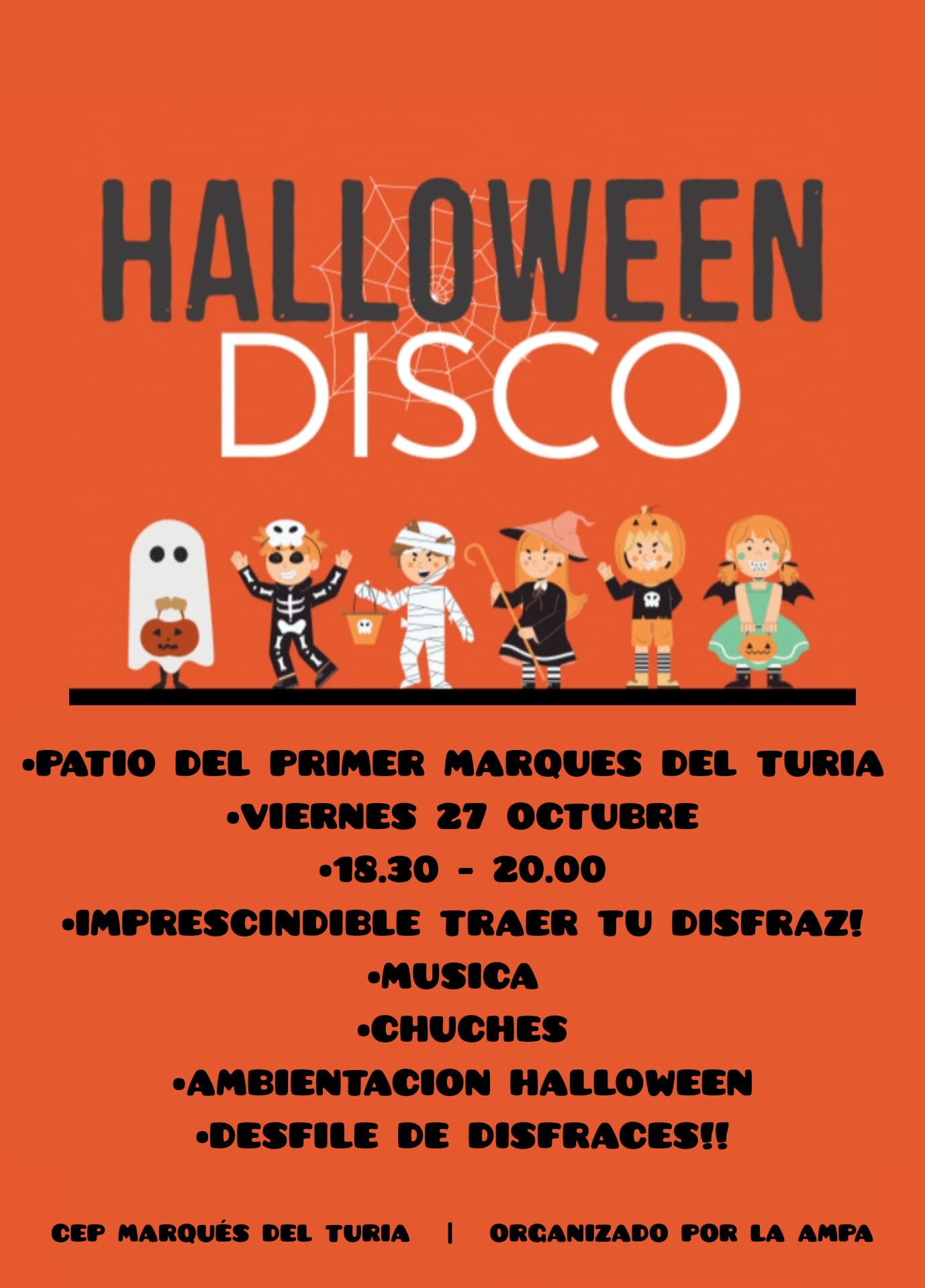 En este momento estás viendo Fiesta de Halloween – DISCO – 2023